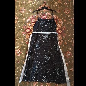 Black w/ Light Blue Sparkles...